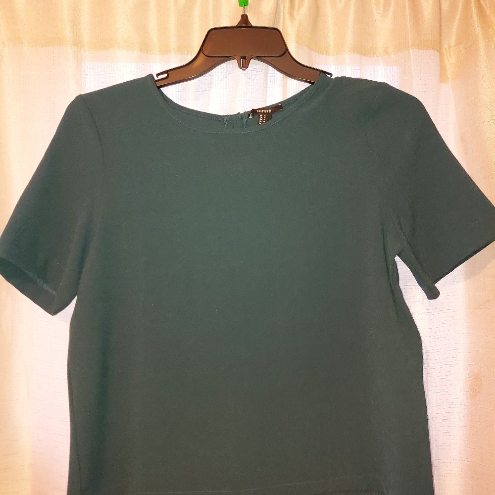 Emerald dress shirt